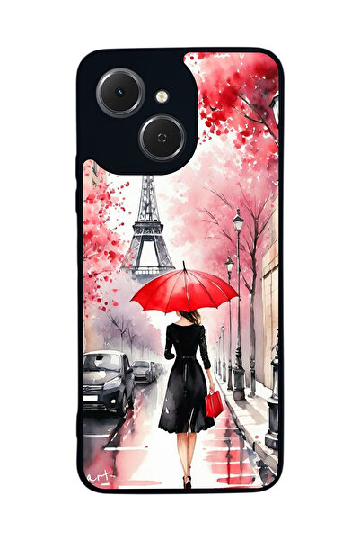 TECNO متوافق مع Spark 40C مطبوع، أسود غير لامع، سيليكون ناعم، واقي، غطاء ممتص للصدمات، حافظة