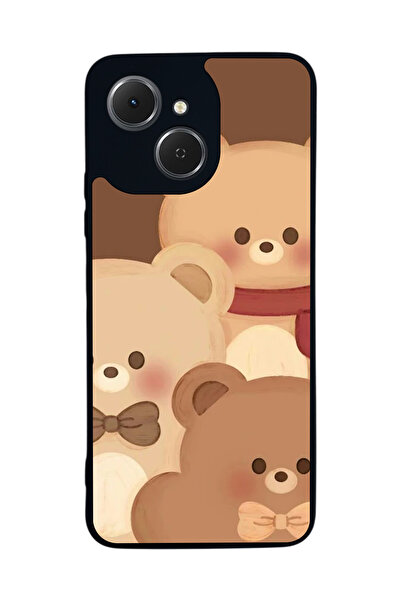 TECNO متوافق مع Spark 40C مطبوع، أسود غير لامع، سيليكون ناعم، واقي، غطاء ممتص للصدمات، حافظة