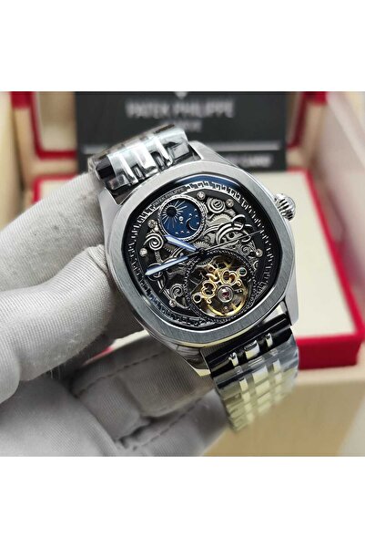 Patek Philippe Patek Philippe Skeleton watch with day and night indicator - Copy One Automatic