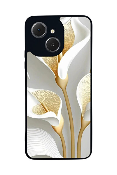 TECNO متوافق مع Spark 40C مطبوع، أسود غير لامع، سيليكون ناعم، واقي، غطاء ممتص للصدمات، حافظة