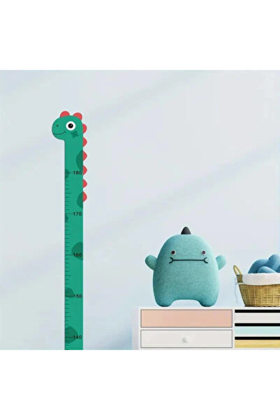 Marsilyan إيغ ™   ملصق قياس ارتفاع الديناصور اللطيف