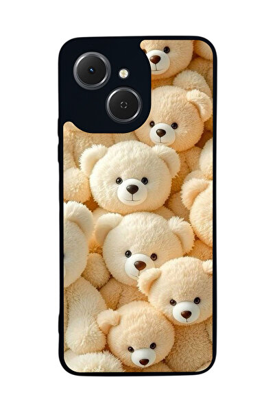 TECNO متوافق مع Spark 40C مطبوع، أسود غير لامع، سيليكون ناعم، واقي، غطاء ممتص للصدمات، حافظة