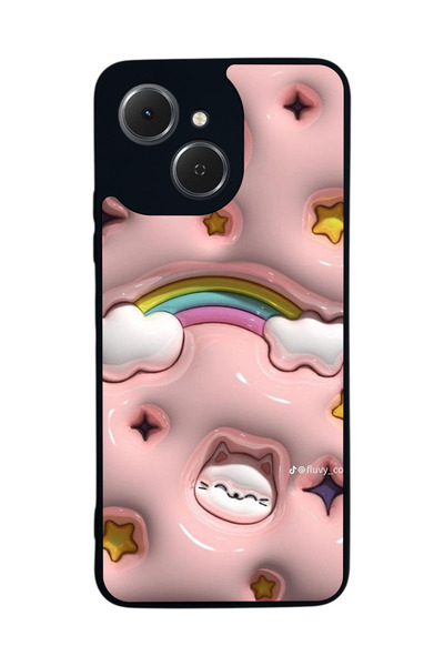 TECNO Spark 40C Compatible Printed , Matte Black, Soft Silicone, Protective, ...