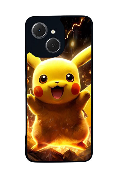 TECNO متوافق مع Spark 40C مطبوع، أسود غير لامع، سيليكون ناعم، واقي، غطاء ممتص للصدمات، حافظة