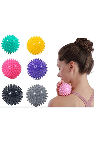 Moory 1 Piece Body Exercise Massage Ball Ergotherapy/ Spiky Ball/Sensory Ball