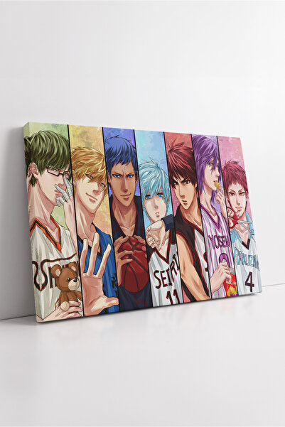 KOSS Dijital Kuroko No Basket Generation Of Miracles Anime Panou vertical colorat pentru cameră pentru adolescenți Pictură decorativă pe pânză