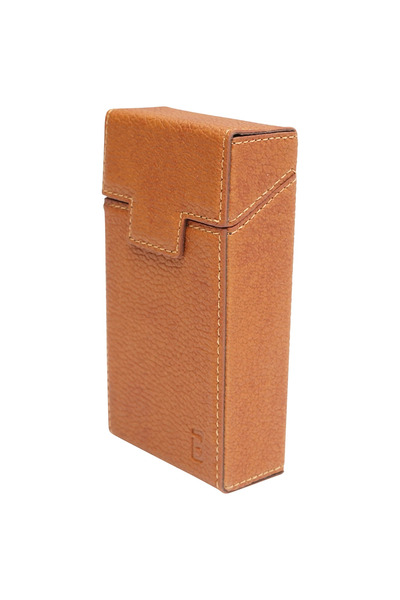Lider Gift Brown leather case for cigarette pack
