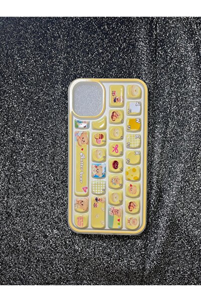 ametist aksesuar ÇK Apple iPhone 11 klavye model cep telefon kılıfı