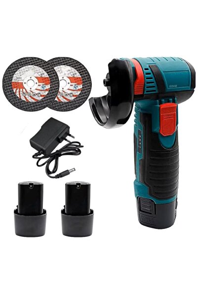 TrendyLux Mini polizor unghiular portabil 19520 RPM – 2 acumulatori, disc 76 mm, fără fir