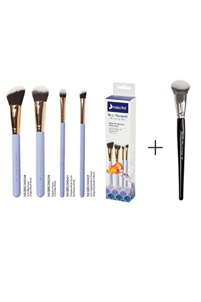 nascita Be A Mermaid Deniz Kızı Serisi Günlük Makyaj Fırça Seti - 88+Pro Plus...