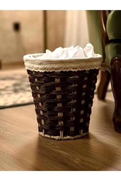 SPR سلة مهملات خوص Natural Wicker Waste Basket