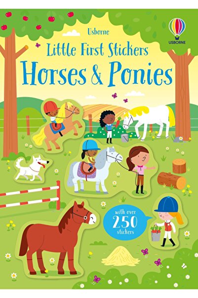 Usborne Little First Stickers Horses and Ponies