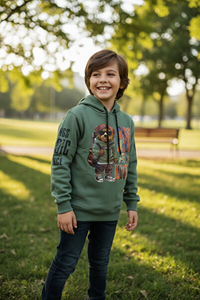 Store Erkek çocuk basıklı kapşonlu sweatshirt