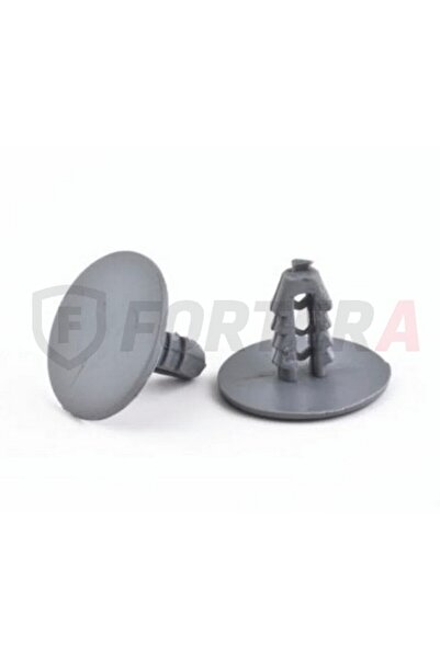 Fortera Tavan Döşeme Preform Klipsi Kısa Gri Doğan Slx