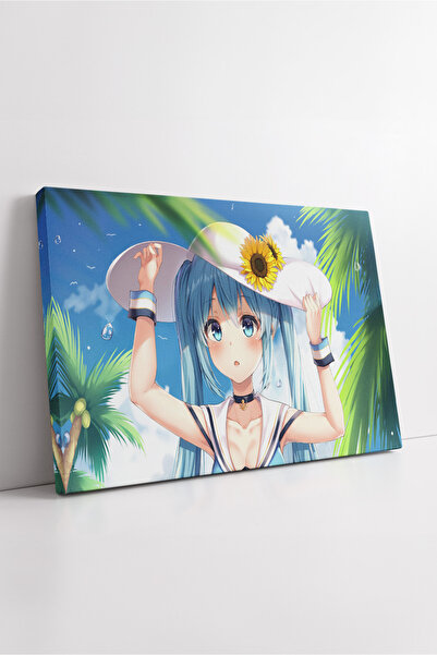 KOSS Dijital Hatsune Miku, floare de soare, cu tematică de vară, design de ar...