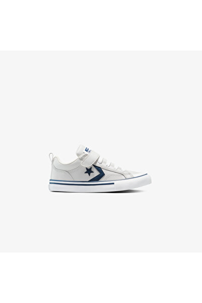 Converse Pro Blaze Strap Leather Easy On Çocuk Gri Sneaker
