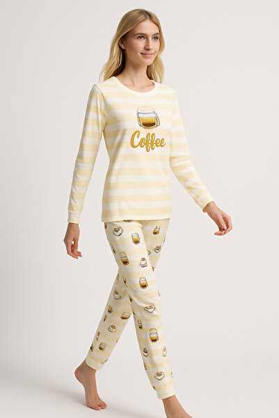 Mutlu City Γυναικείο Σετ Πιτζάμες Θερμικής Ενδυμασίας Μαλακής Υφής 42050