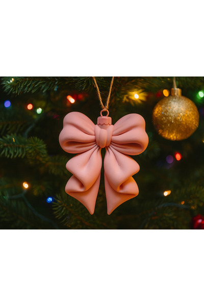 SZD Design Ornament cu model pufos pentru pomul de Crăciun