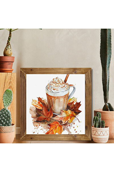 Tuba Decor Tablou pătrat cu rama din lemn