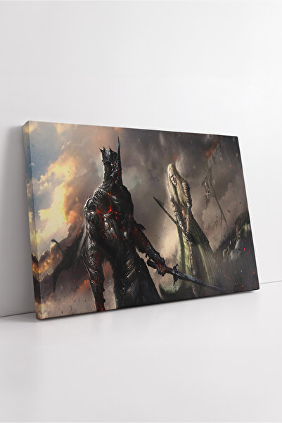 KOSS Dijital Pictură pe pânză a Întâlnirii Mitice a Stăpânului Inelelor, Scen...