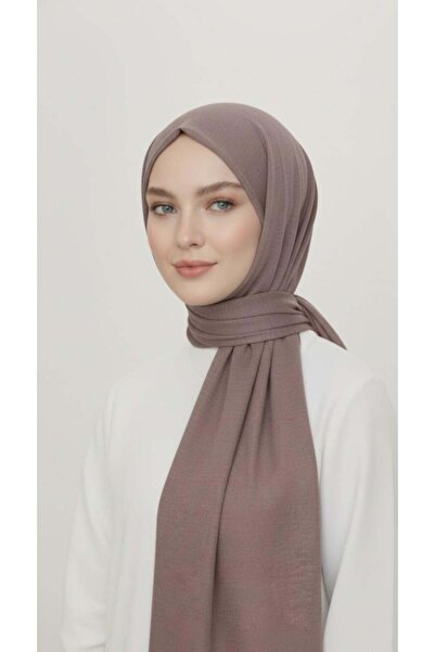 Armine Trend Adalıa Şal IST 3208 Kahverengi Düz Desen