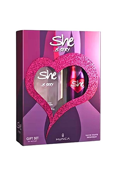 She Set 2 x Femei Is Sexy Box, Eau de Toilette 50 ml, Deodorant Spray 150 ml