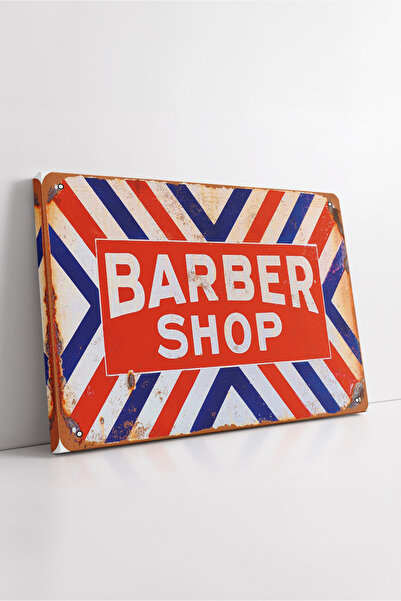 KOSS Dijital Παλιά πινακίδα κουρείου Ρετρό βιομηχανική διακόσμηση κουρείου Κό...