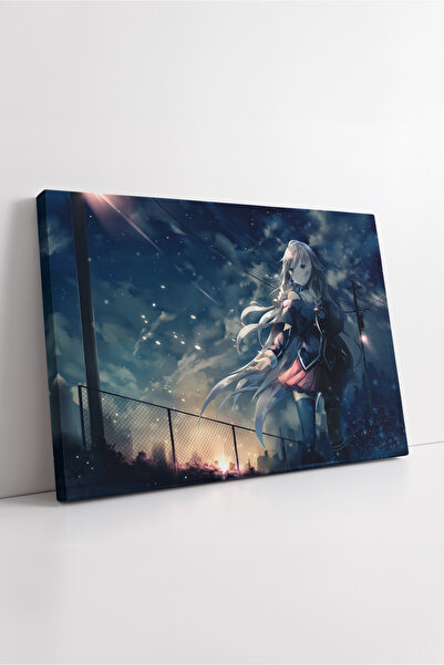 KOSS Dijital Decor de perete Anime Vocaloid Night Girl Pictură pe pânză Ornament de cameră în stil japonez modern