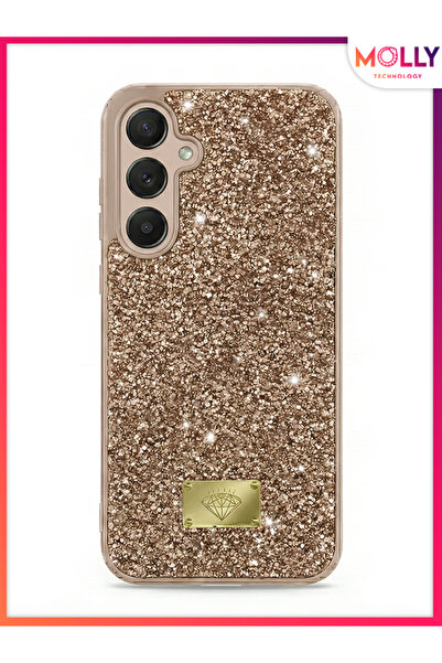 Molly حافظة سيليكون فاخرة من هاني جولد ستارلايت لهاتف سامسونج جالاكسي A15