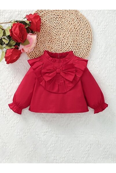shop Cămașă roșie pentru fete cu închidere cu fermoar
