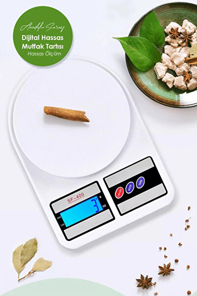 ROBOLOG Sf-400 Lcd Ekranlı Hassas Digital Mutfak Terazi Tartı 10kg 1 Adet