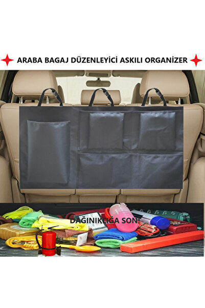 NOVA TEXTILE BAGAJ ORGANİZER ,ARAÇ BAGAJ DÜZENLEYİCİ, ARAÇ İÇİ EŞYA ÇANTASI, ...