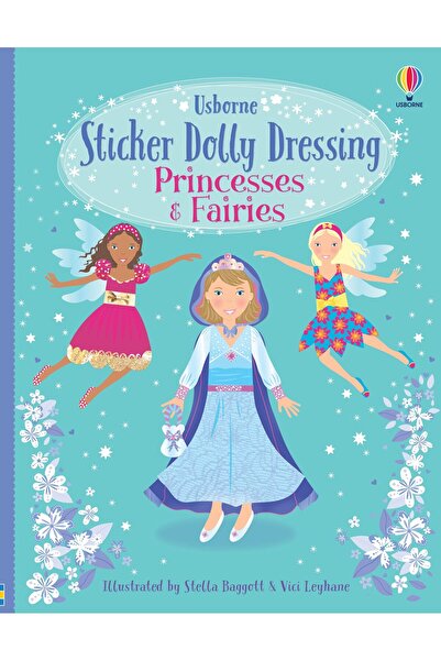 Usborne Sticker Dolly Dressing Princesses & Fairies
