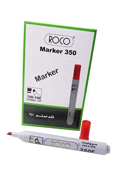 Roco 350 Red Highlighter Set of 12