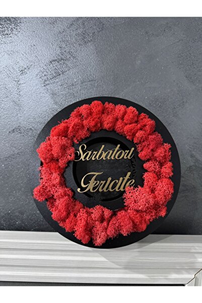 OEM Decor CRĂCIUN ,20 cm , decorat cu licheni naturali