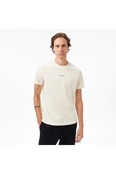 Converse Erkek Krem T Shirt