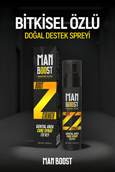 ManBoost Uzun Deneyim Ultra Kalite - Genital Bölge Bakım Spreyi