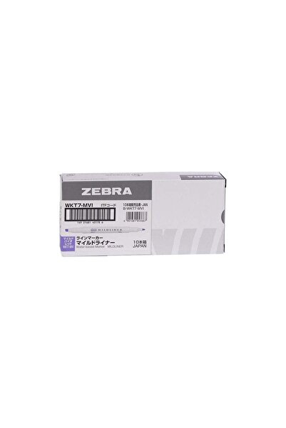 Zebra Mildliner Purple Double-Ended Highlighter