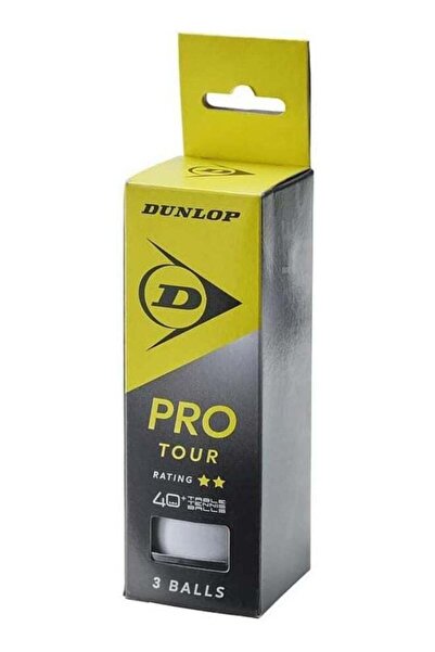 DUNLOP Racket Pro Tour +40, White, One Size