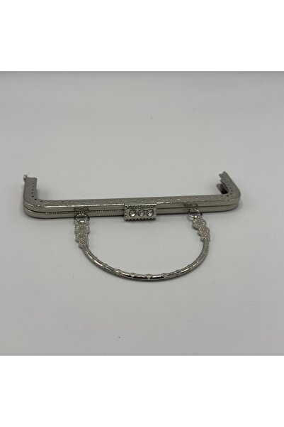 Aynalı Stone Wallet Clip Silver