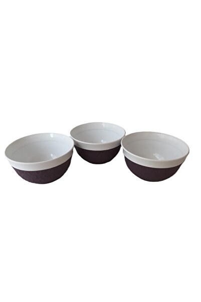 HOBBY LİFE 3 ' Lü Renkli Papatya Bowl Yuvarlak Kase 500 ml-BPA Free