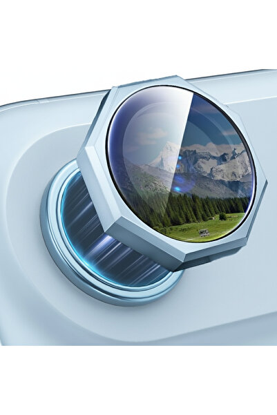 EDELFU آيفون 17 إير - واقي عدسة الكاميرا المعدني المربع