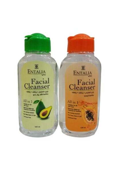 ENTALIA قطعتين من منظف للوجة التايلندي يزيل المكياج ينظف ويلطف