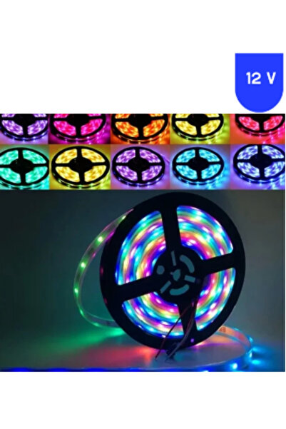 POWERR LED AYDINLATMA 12 Volt ARGB Pixel Magic Kayar 60 Led IP 68 Dış Mekan 5...
