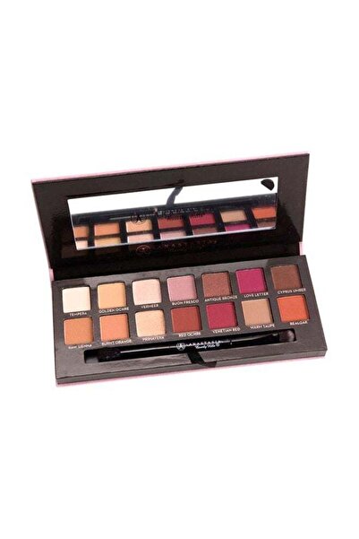 real beauty لوحة ظلال العيون 14 لونًا - متعددة الألوان