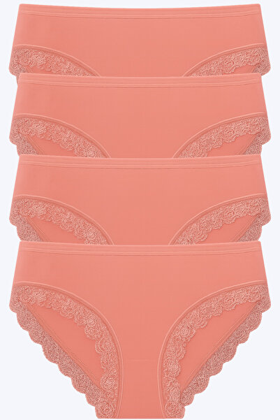 BUTİK1AVM Lace Women's Panties Cotton High Waist Lace Detailed Stylish Comfortable Underwear