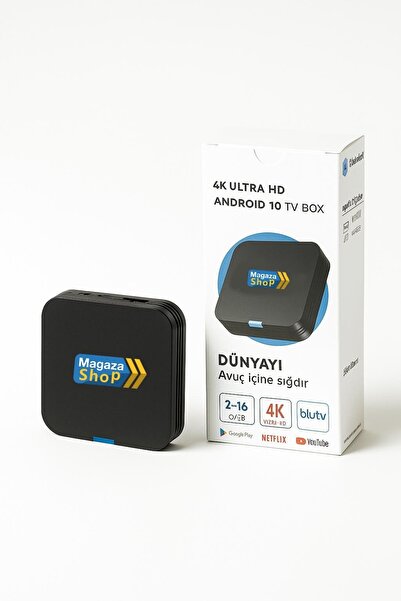 ozbience 4K Ultra HD Android TV Box Iptv Cihazı, Yayın Hediyeli, Akıllı TV Dönüştürücü