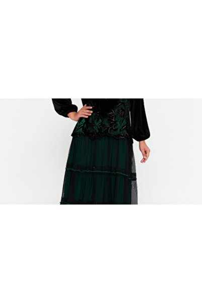 Lina ROCHIE DE SEARĂ 235-6827 MĂRIME PLUS - MIDI