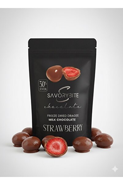 Savory Sütlü Çikolata Kaplı Gerçek Meyveli Atıştırmalık savorybite 200 gram