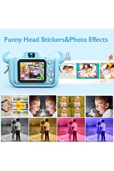 Generic Kids Selfie Camera 20MP 1080P HD - Pink (Includes 32GB SD Card)